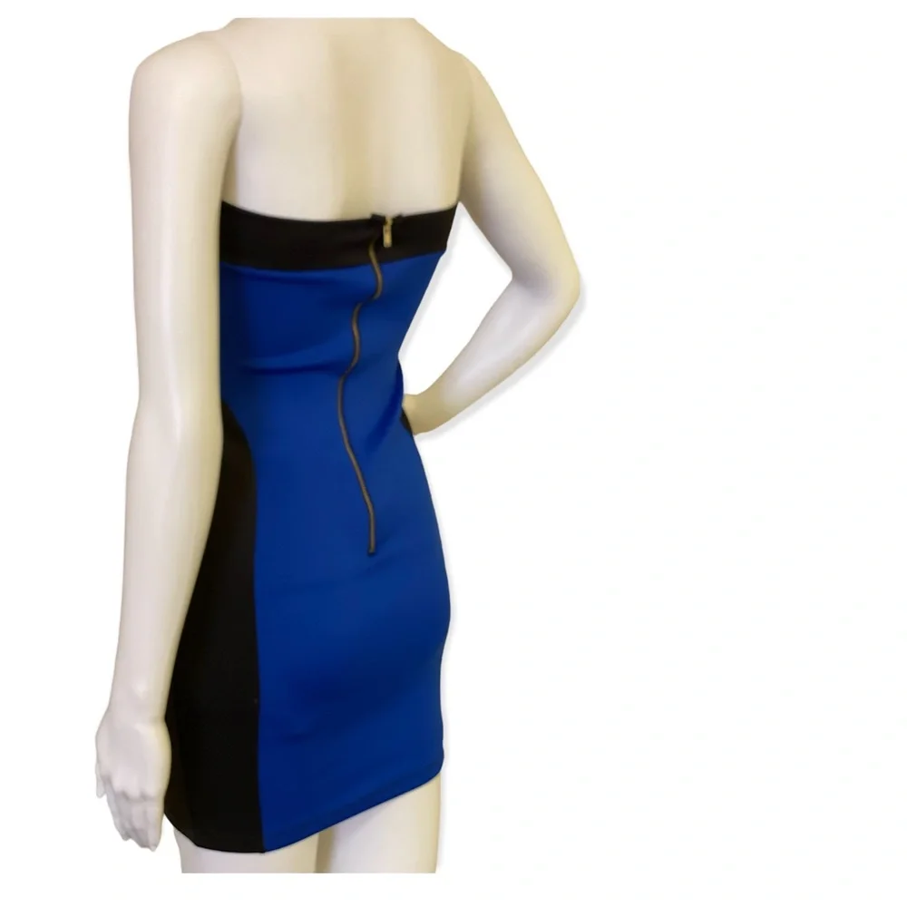 Women’s Black Blueberry Tube Dress - Picture 4 of 4